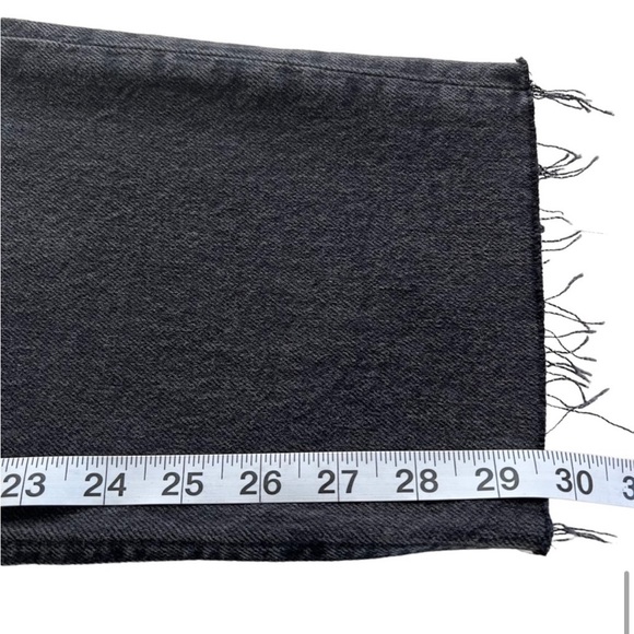 Rag & Bone Dre mid Rise Slim Boyfriend Jeans in Highland Black - Picture 7 of 12